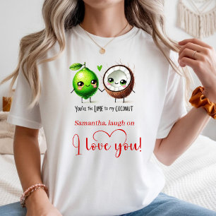Camiseta Feminina de Comida Engraçada Presente do