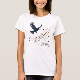 Camiseta Feminina de Conscientização de Abortos Es