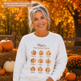 Camiseta Feminina de Malha Mimi's Pumpkin Patch Ne