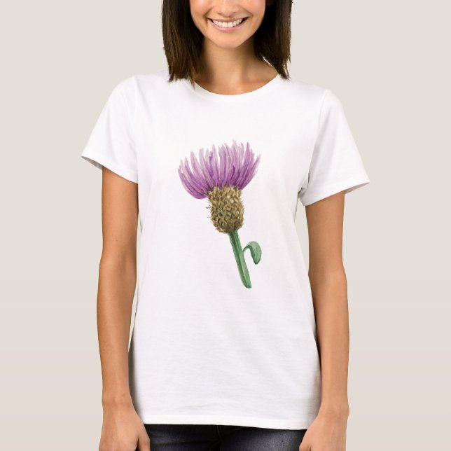 Camiseta Feminina de Manga Curta – Algodão Macio (Frente)