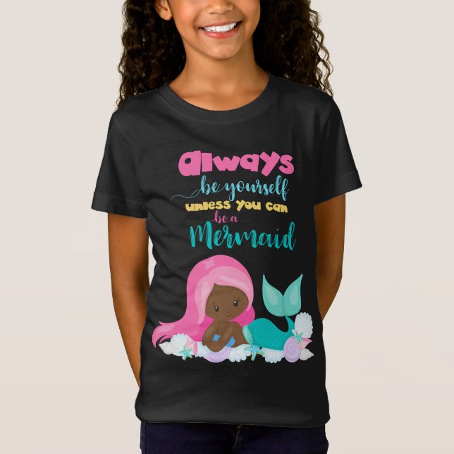 Camiseta Feminina de Manga Curta para Meninas (Frente)