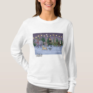 Camiseta Feminina de Manga Longa Árvore Genealógic
