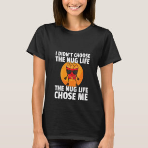 Camiseta Feminina de Nugget de Frango Nug Life Ten