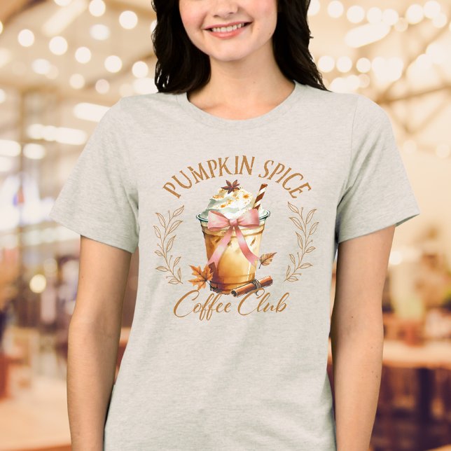 Camiseta Feminina de Outono (Criador carregado)