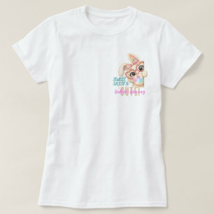 Camiseta Feminina de Páscoa Doce e Sassy