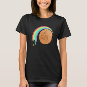 Camiseta Feminina de Rainbow Dalgona Candy