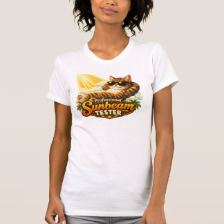 Camiseta Feminina de Testadora Profissional de Sun