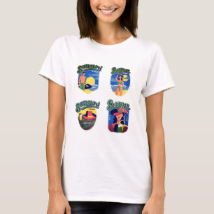 Camiseta Feminina de Verão