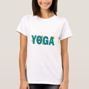 Camiseta Feminina de Yoga com Emoji