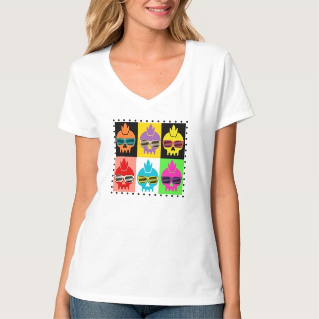 Camiseta Feminina Decote V (Frente)
