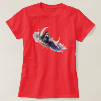 Camiseta Feminina Deusa da Lua Celestial | Fantasi