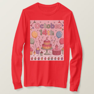 Camiseta Feminina Dia de Sobremesa 14 de Outubro