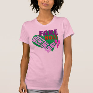 Camiseta Feminina Dia dos Namorados Falso Feriado