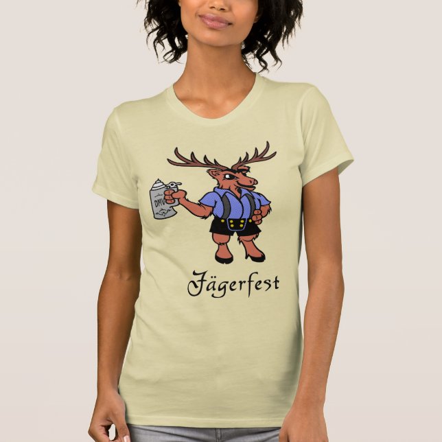 Camiseta feminina DMV Jägerfest (Frente)