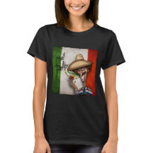 Camiseta feminina do Cinco de Mayo, MAD Poker