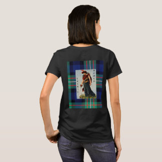 Camiseta feminina do clã Ferguson celta