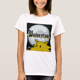 Camiseta feminina do logotipo da Wolverton