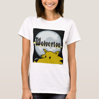 Camiseta feminina do logotipo da Wolverton