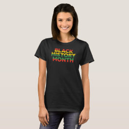 Camiseta Feminina do Mês da História Negra