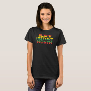Camiseta Feminina do Mês da História Negra