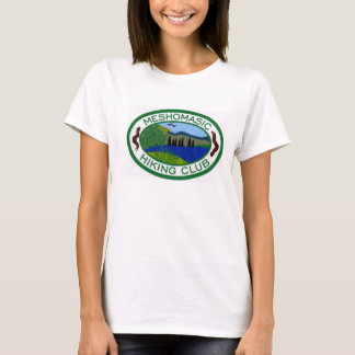 Camiseta feminina do Meshomasic Hiking Club