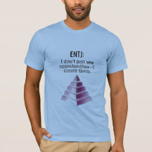 Camiseta Feminina ENTJ Eu Crio Oportunidades