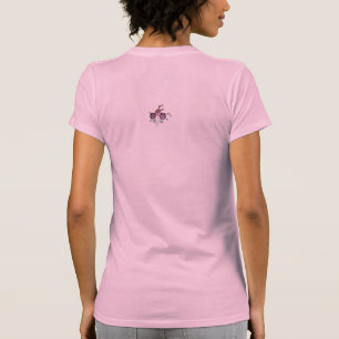 Camiseta feminina estilo flores design