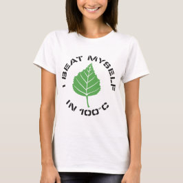 Camiseta feminina Eu Derrotei a Mim Mesmo