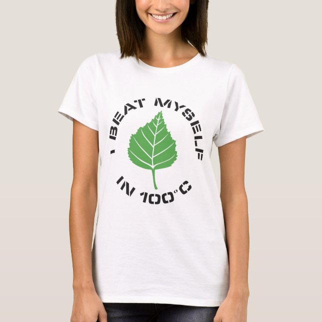 Camiseta feminina Eu Derrotei a Mim Mesmo (Frente)