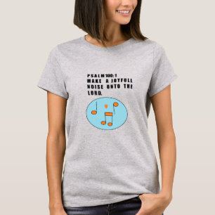 Camiseta Feminina Faça Um Barulho Alegre