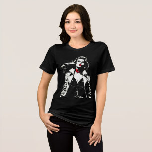 Camiseta Feminina Fatal Vintage Film Noir