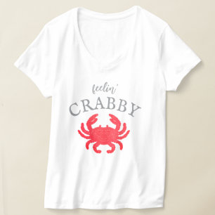 Camiseta Feminina Feelin Crabby