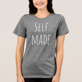 Camiseta Feminina Feita por Conta Própria