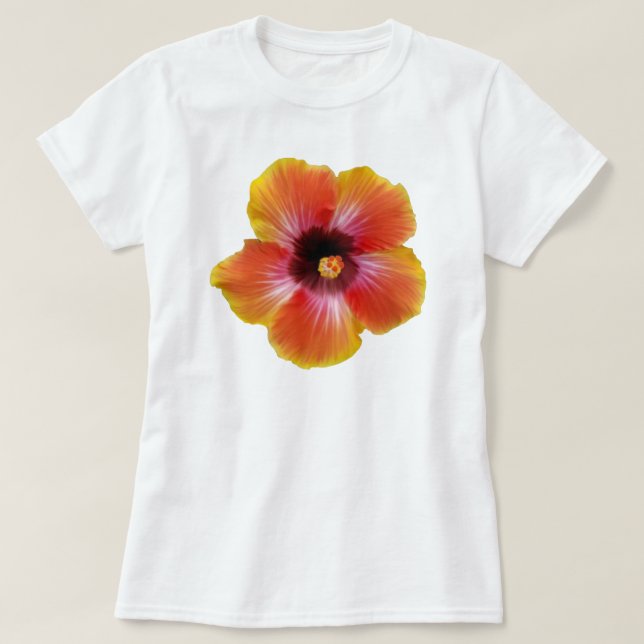 Camiseta Feminina Flor (Frente do Design)