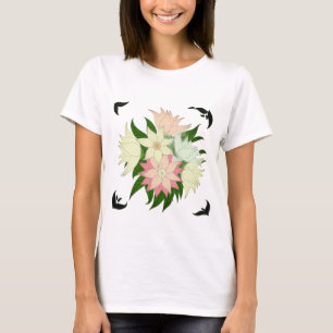 Camiseta Feminina Flores