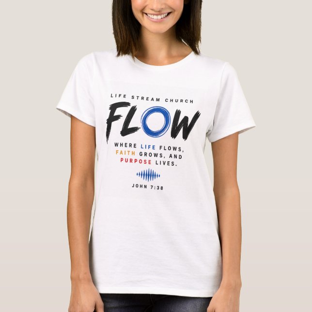 Camiseta Feminina FLOW (Frente)