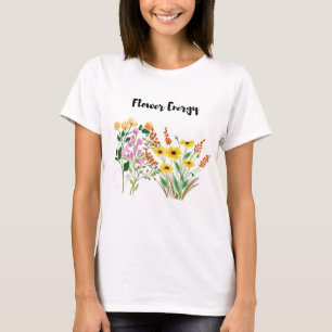 Camiseta Feminina Flower Energy