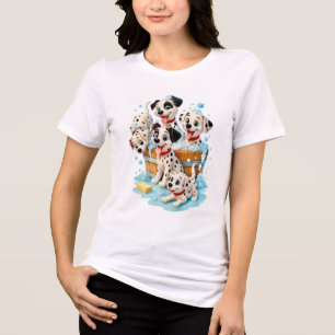 Camiseta Feminina Gráfica Amor de Cachorrinho