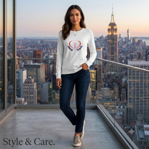 Camiseta Feminina Gráfica I Love New York