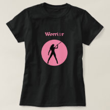 Camiseta Feminina Guerreira Rosa Câncer de Mama