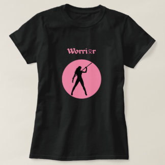 Camiseta Feminina Guerreira Rosa Câncer de Mama