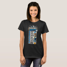 Camiseta Feminina Hiking Safety blk1
