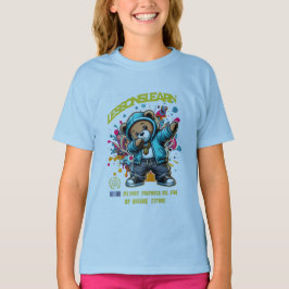 CAMISETA FEMININA/INFANTIL DABBING FUTURO LIÇÕES A
