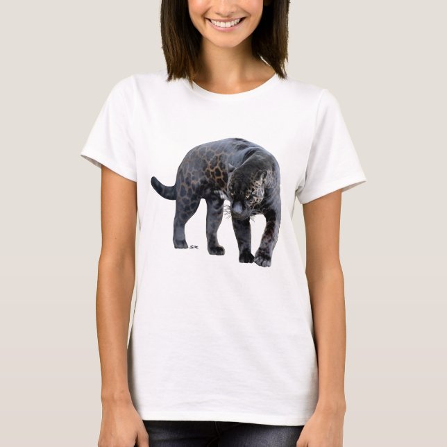 Camiseta feminina Jaguar Diablo (Frente)