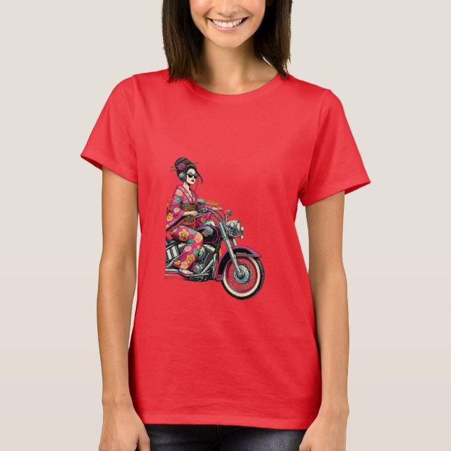 Camiseta feminina Japonesa (Frente)