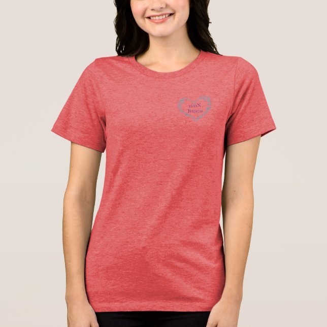 Camiseta Feminina jenX Tunes Merch (Frente)