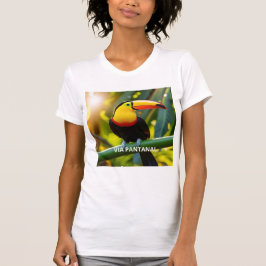 Camiseta feminina justa Bella+Canvas Tucano