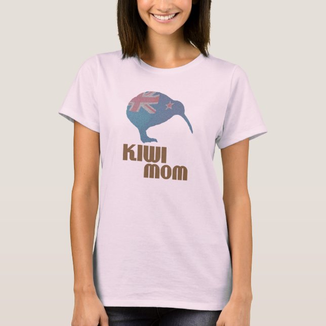 Camiseta Feminina Kiwi Mãe (Frente)
