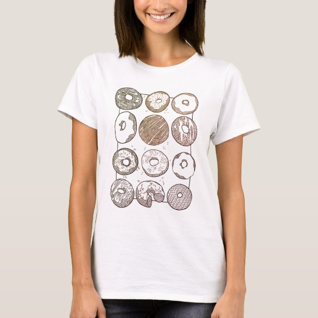Camiseta Feminina KNIT DOZEN DONUTS (Frente)