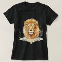 Camiseta Feminina Leão de Judá & Amante da Minha A